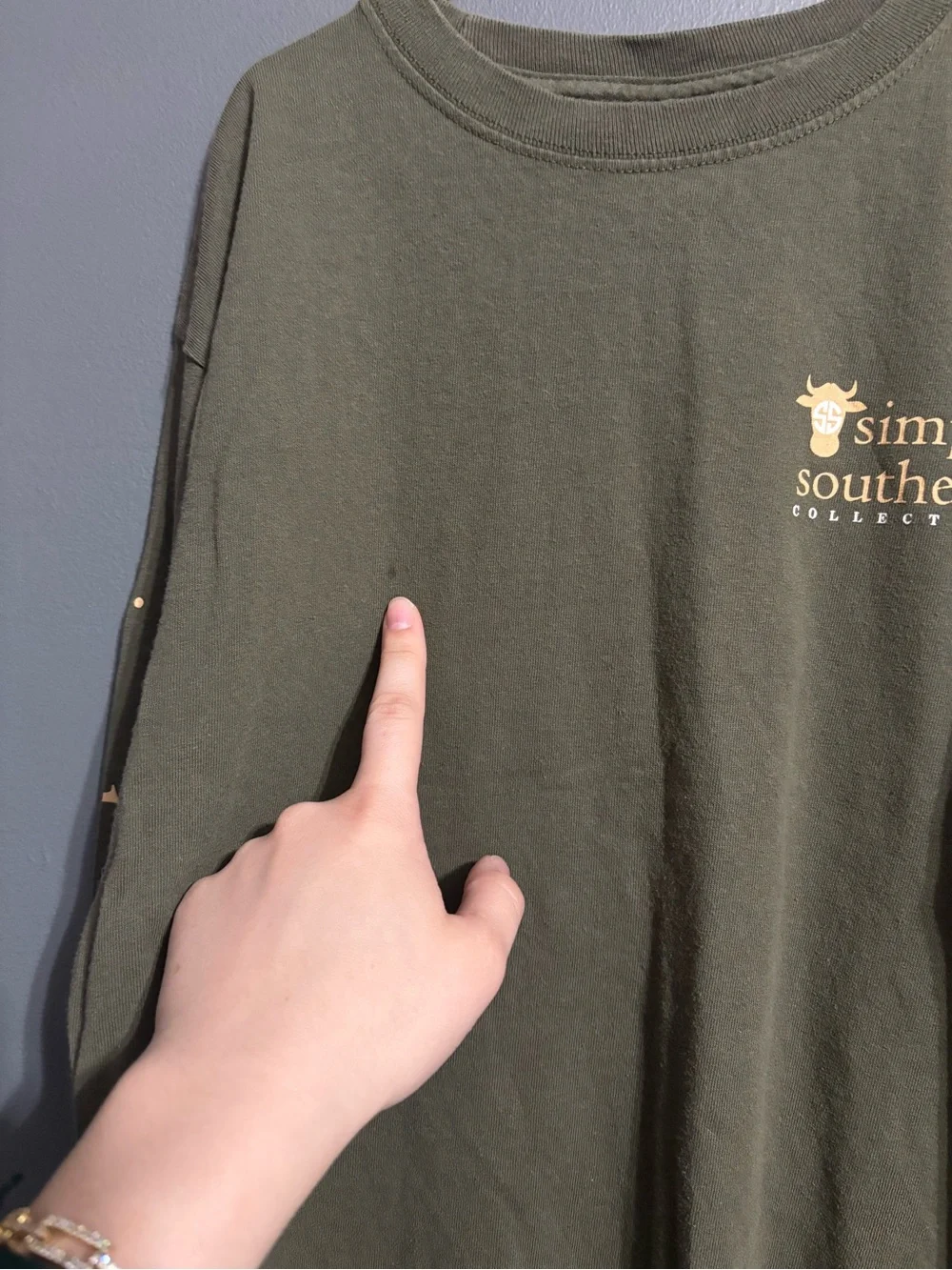 Simply Southern dark green